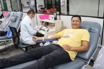 notícia: Servidores do Igepps participam da Gincana Solidária de Doação de Sangue