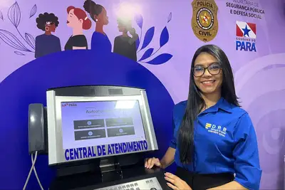 notícia: Estado lança espaço "Pró-Mulher Acolhe" e disponibiliza novo totem de atendimento exclusivo a casos de violência doméstica