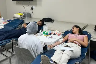 notícia: Hemopa e Hospital Ophir Loyola realizam campanha de doação de sangue em Belém