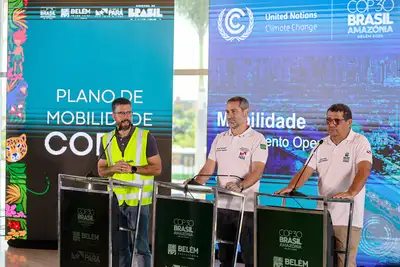 notícia: Governo do Pará apresenta plano de mobilidade e segurança para as pré-sessões, Cúpula dos Líderes e COP30