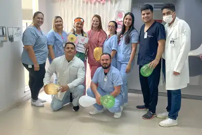 notícia: Hospital Regional Santa Rosa celebra alta hospitalar de paciente após 120 dias de internação
