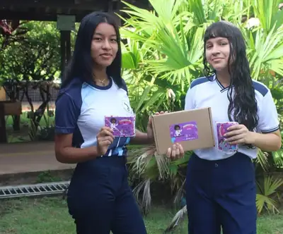 notícia: Estudantes de Santarém conquistam 1º lugar no Projeto Meninas na Tecnologia