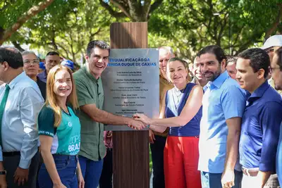 notícia: Governo do Pará entrega obra de modernização da Avenida Duque de Caxias, em Belém