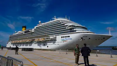 galeria: Primeiro Navio âncora no Porto de Outeiro