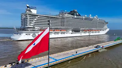notícia: Belém vai receber 2,3 mil passageiros de cruzeiros nos próximos dias