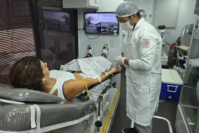 notícia: Hemopa inicia campanha especial de doação de sangue no Boulevard da Gastronomia, durante a COP30