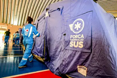 notícia: Hospital de Campanha reforça atendimento em saúde durante a COP30