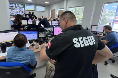 notícia: Agentes de segurança mantêm monitoramento no segundo dia de Cúpula de Líderes