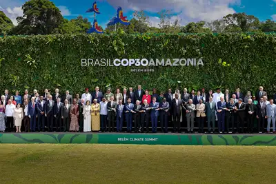 notícia: Na Cúpula dos Líderes, Helder Barbalho reforça protagonismo do Pará na COP30