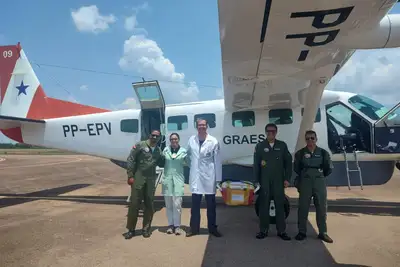notícia: Graesp realiza transporte de órgãos para transplante nas regiões Oeste e Sudeste paraense