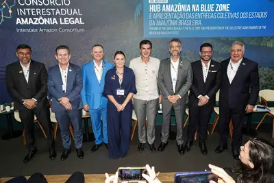 notícia: Governadores inauguram Hub Amazônia na COP30 e fortalecem cooperação regional