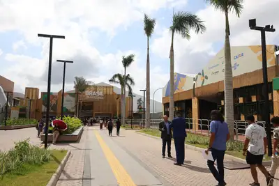 notícia: Participantes da COP30 contam com serviços de segurança dentro e nas proximidades do Parque da Cidade