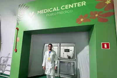 notícia: Sespa garante atendimento médico durante a COP30 com quatro postos instalados nas zonas Blue e Green