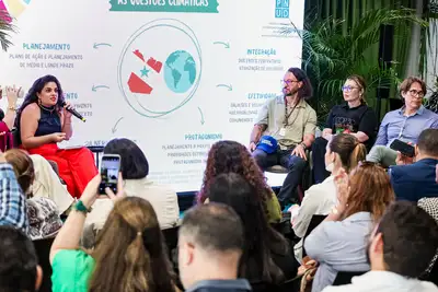 notícia: Planejamento sustentável é tema de painel da Seplad na Green Zone da COP 30