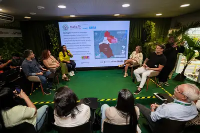 notícia: Ideflor-Bio apresenta projetos PROSAF e Rede de Sementes na COP30