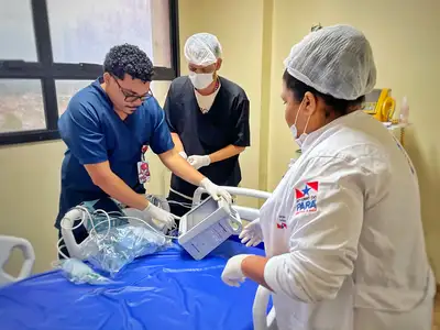 notícia: Hospital Abelardo Santos tem profissionais qualificados para ação rápida em emergências 