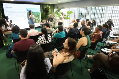 notícia: Projeto de irrigação em sistemas agroflorestais do Xingu ganha destaque na COP30