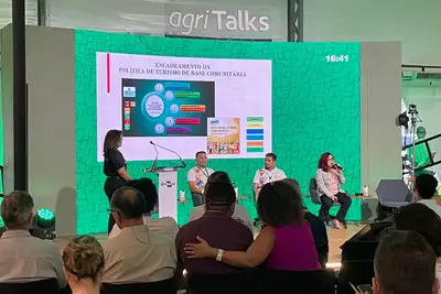 notícia: Emater apresenta projetos de turismo rural, como hospedagem em sítios e passeios por rio