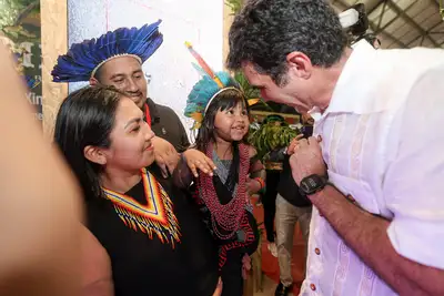 notícia: Governo registra recorde de público Pavilhão Pará - Municípios na COP30 nesse feriado