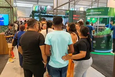 notícia: Socioeducandos da Fundação de Adolescentes Socioeducativo (Fasepa) visitam Agrizone