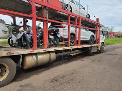 notícia: Sefa apreende três motocicletas e um carro em Novo Progresso