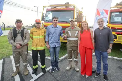 notícia: Corpo de Bombeiros do Pará celebra 143 anos com entrega de viaturas e reconhecimento a militares da COP 30