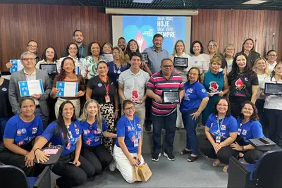 notícia: Seplad conquista primeiro lugar na Gincana Solidária de Doação de Sangue, promovida pelo Hemopa