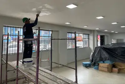 notícia: Obras de modernização da Estação Cidadania de Icoaraci chegam a 90% de execução