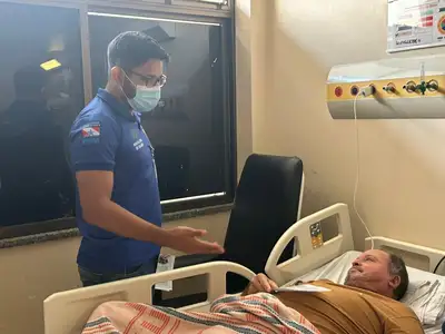 notícia: Hospital Geral de Tailândia encerra com exames e informações campanha pela saúde do homem