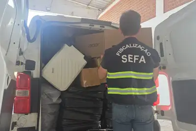 notícia: Sefa apreende em Cachoeira do Piriá mercadorias avaliadas em mais de R$ 139 mil
