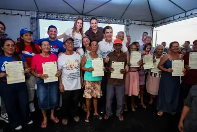 notícia: Com mais de 55 mil títulos entregues, Pará acelera política de regularização fundiária