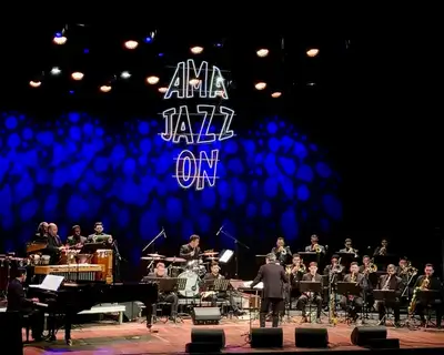 notícia: Amazônia Jazz Band encerra Festival Amajazzon 2025 no Theatro da Paz