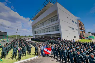 notícia: Governo do Pará entrega novo Centro de Formação da PM e reforça investimento na capacitação da tropa
