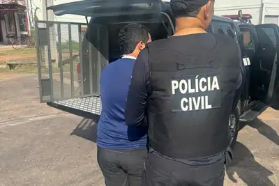 notícia: Polícia Civil prende dois homens investigados por aplicar golpe do 'falso investimento'