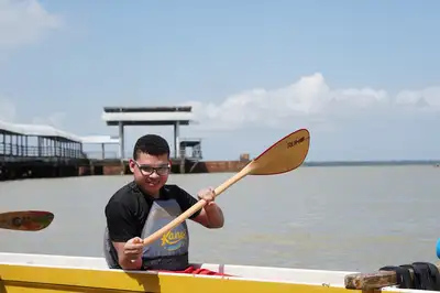 notícia: CIIR celebra Dia Internacional da Pessoa com Deficiência com canoagem e atividades inclusivas