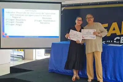 notícia: Sespa reúne regionais de saúde para planejar ações de combate à tuberculose em 2026