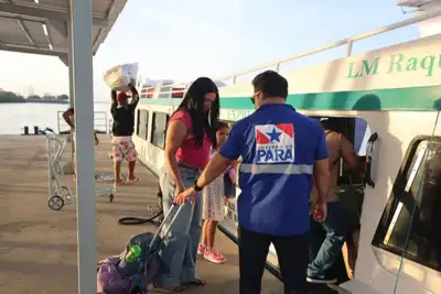 notícia: Terminal Hidroviário da Tamandaré completa 30 dias com quase 100 mil passageiros e reforço nas viagens para Cotijuba