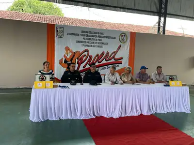 notícia: Formatura do Proerd da PMPA reúne mais de 600 estudantes em Xinguara 