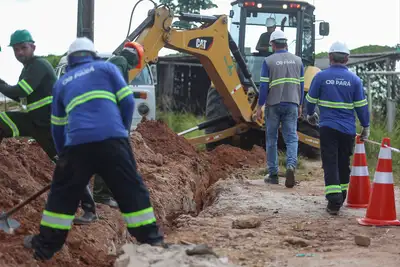 notícia: Governo do Pará acelera universalização do saneamento com entrada antecipada da Águas do Pará em mais 34 municípios