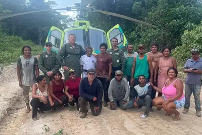 notícia: Equipe do Graesp auxilia no resgate de um idoso desaparecido na mata na região sudeste do Pará 