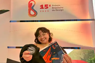 notícia: Egressa de Design da Uepa conquista premiação nacional em São Paulo