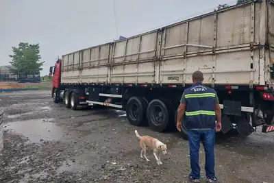 notícia: Secretaria da Fazenda (Sefa) apreende sistema de segurança portátil na Transamazônica