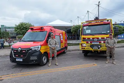 galeria: Viaturas do Corpo de Bombeiros à cidade de Cametá