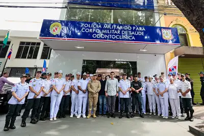 notícia: Reconstrução da Odontoclínica da PM garante estrutura modernizada e novos equipamentos em Belém