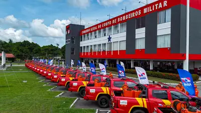 galeria: Agenda do Governo do Estado / Entrega de viaturas dos Bombeiros