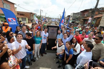 notícia: Governo do Pará entrega Canal da Timbó, primeira obra de saneamento para a COP 30