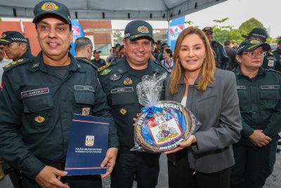 notícia: Governo do Pará entrega Batalhão de Comando e Serviços da Polícia Militar