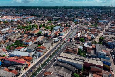 notícia: Obras estaduais de saneamento de canais combatem alagamentos em Belém