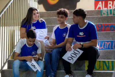 notícia: Redação do Enem 2024: estudantes da rede pública do Pará alcançam o 5º melhor desempenho do país