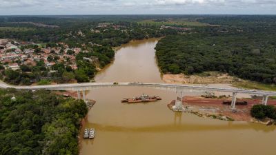 notícia: Moradores já destacam o potencial de transformação da ponte sobre o Alto Rio Capim